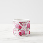 Aquareller, Wasserfarbenherz Espressotasse (Vorderseite)