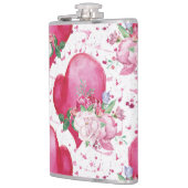 Aquareller, Wasserfarbenherz Flachmann (Links)