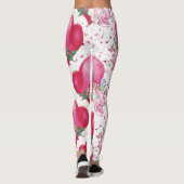Aquareller, Wasserfarbenherz Leggings (Rückseite)
