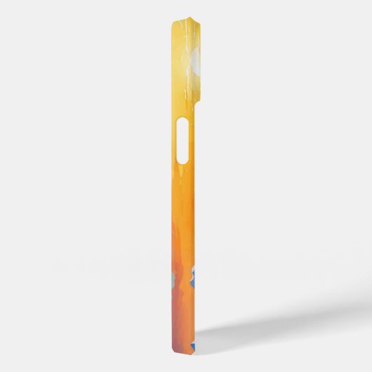 Aquareller Winter Morgengrauen iPhone / iPad Gehäu Case-Mate iPhone Hülle (Rückseite / Rechts)