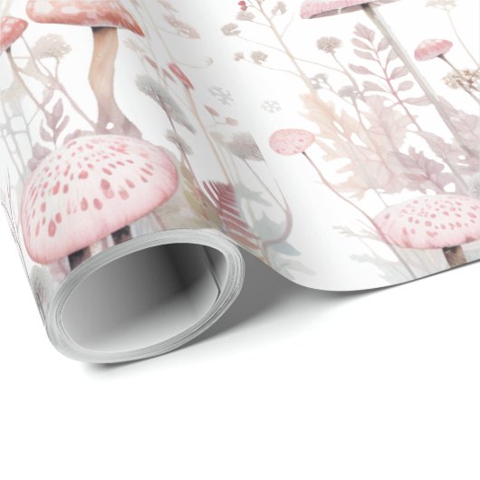 Aquareller Wintermagic Dee Geschenkpapier (Rolleneckpunkt)