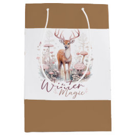 Aquareller Wintermagic Dee Mittlere Geschenktüte