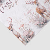 Aquareller Wintermagic Dee Seidenpapier (Detail)