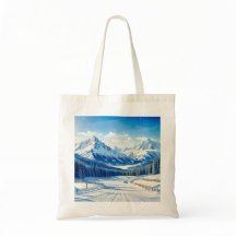 Aquareller Wintersportuntergrund