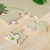 Aquarellerdbeermuster Puzzle (Seite)