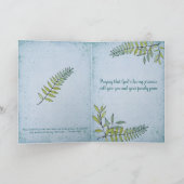 Aquarelles Personalisiertes Beileid Karte (Innenseite)