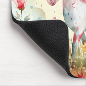 Aquarellfantasy Unicorn Mousepad (Ecke)