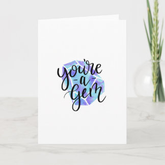 Aquarellfarbe Danke Karte