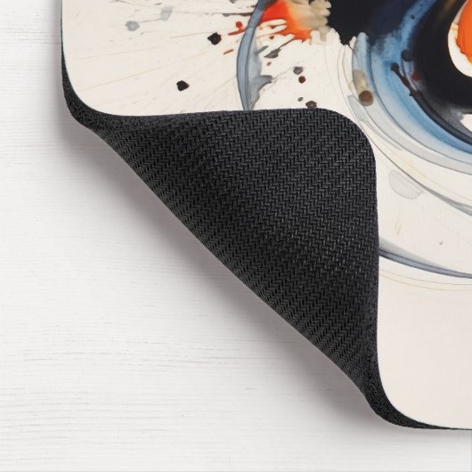 Aquarellfarbe Farbe Doodle Mousepad (Ecke)