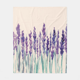 Aquarellfarbe Fleecedecke