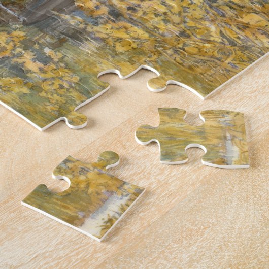 Aquarellfarbe für Herbst Puzzle (Seite)