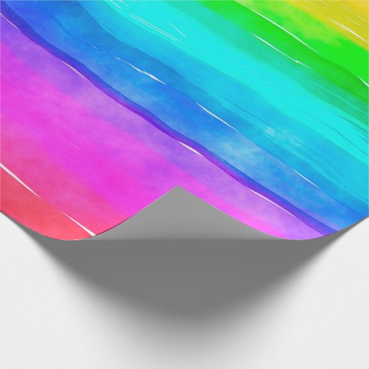 Aquarellfarbe Geschenkpapier (Ecke)