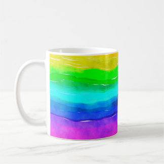 Aquarellfarbe Kaffeetasse