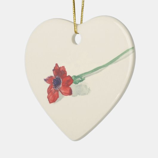 Aquarellfarbe Keramik Ornament (Links)