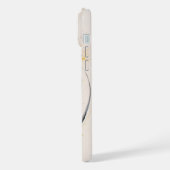 Aquarellfarbe Kritzelei iPhone Hülle (Linke Seite)
