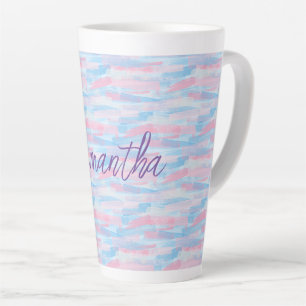 Aquarellfarbe Künstliche Pastellfarbe Milchtasse