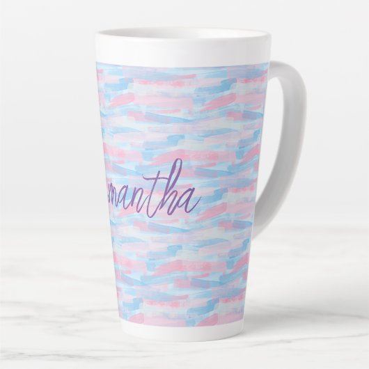 Aquarellfarbe Künstliche Pastellfarbe Milchtasse (Rechte Ecke)