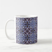 Aquarellfarbe Lila Azulejo Spanischer Tor Kaffeetasse (Links)
