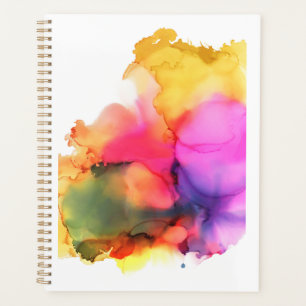 Aquarellfarbe moderne Boho-Wandkunst Planer
