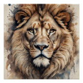 Aquarellfarbe Nr. 5 Poster (Vorderseite)