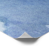 Aquarellfarbe Poster (Ecke)