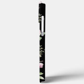 Aquarellfarbe Rosa Blumenrinde Case-Mate iPhone Hülle (Rückseite / Links)