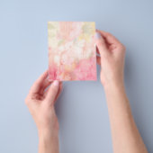 Aquarellfarbe Rosa Blumenuntergrund Flyer (Gruppe)