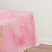 Aquarellfarbe Rosa Blumenuntergrund Tischdecke (Beispiel)