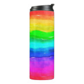 Aquarellfarbe Thermosbecher (Nach links gedreht)