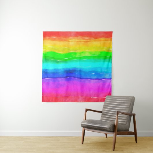 Aquarellfarbe Wandteppich (Beispiel)