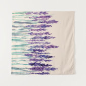 Aquarellfarbe Wandteppich (Vorderseite (Horizontal))