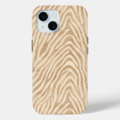 Aquarellfarbe Zebra Print Case-Mate iPhone Hülle (Rückseite)