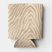 Aquarellfarbe Zebra Print Dosenkühler (Vorderseite)