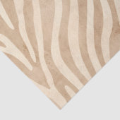 Aquarellfarbe Zebra Print Seidenpapier (Detail)