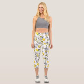 Aquarellfarben 14 capri leggings (Vorderseite)
