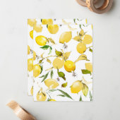 Aquarellfarben 17 mitteilungskarte (Vorderseite/Rückseite Beispiel)