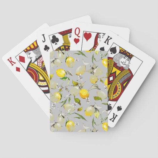 Aquarellfarben 19 spielkarten (Rückseite)
