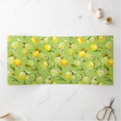 Aquarellfarben 22 dreifach gefaltete einladung (Innenseite)