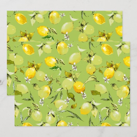 Aquarellfarben 22 save the date (Vorne/Hinten)