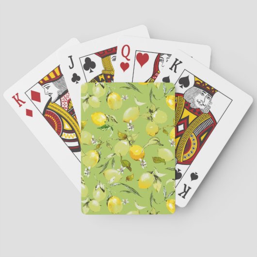 Aquarellfarben 22 spielkarten (Rückseite)
