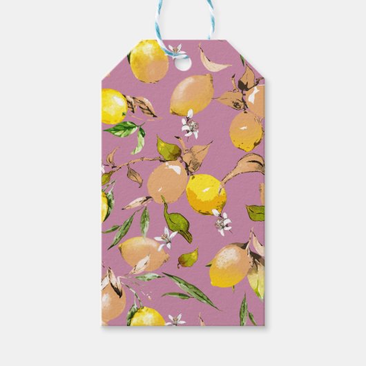 Aquarellfarben 25 geschenkanhänger (Vorderseite)