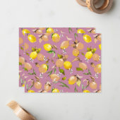 Aquarellfarben 25 mitteilungskarte (Vorderseite/Rückseite Beispiel)