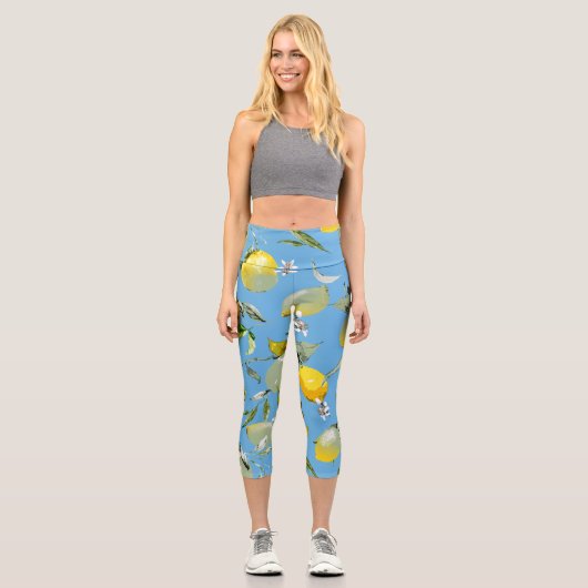 Aquarellfarben 26 capri leggings (Vorderseite)