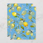 Aquarellfarben 27 save the date (Vorne/Hinten)