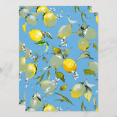 Aquarellfarben 27 save the date (Vorne/Hinten)