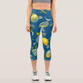 Aquarellfarben 28 capri leggings (Vorderseite)