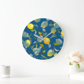 Aquarellfarben 28 große wanduhr (Zuhause)
