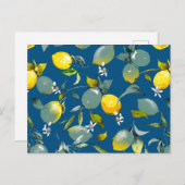 Aquarellfarben 29 einladungspostkarte (Vorne/Hinten)