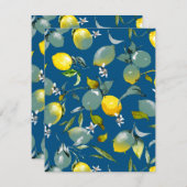 Aquarellfarben 29 save the date (Vorne/Hinten)