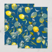 Aquarellfarben 29 save the date (Vorne/Hinten)
